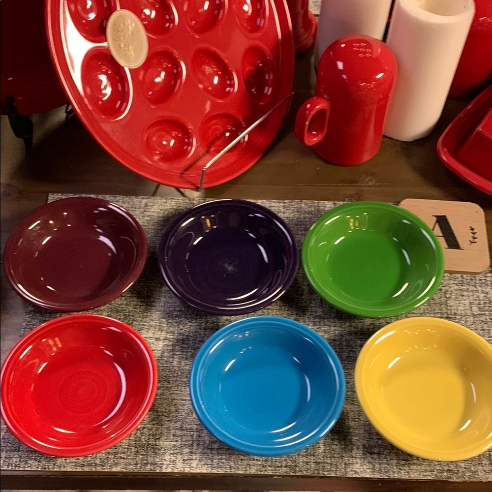 Fiesta Color Mash Up 6pcs 5 1/4” Fruit Bowls